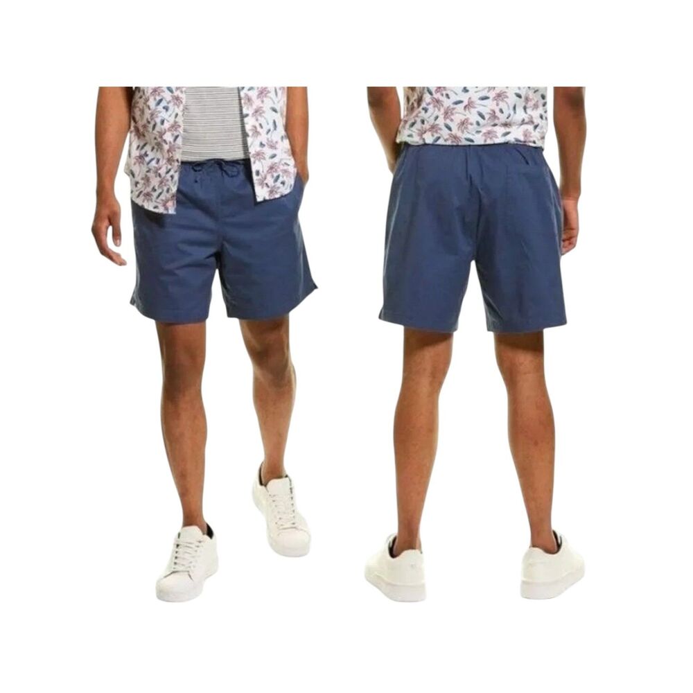 Bonobos Anywhere Shorts Men’s Size XL Blue Pull-On Elastic Waist 7” Inseam NWT